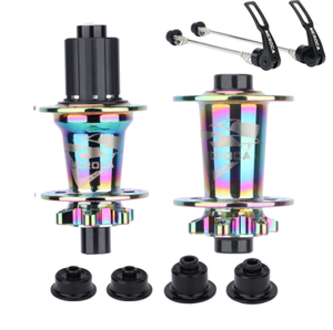 Bujes de freno de disco delantero y trasero de 36 agujeros para <span class=keywords><strong>MTB</strong></span> compatibles con freno de disco de 6 pernos y eje pasante 36 radios buje de disco de Metal para bicicleta - Product Image 4