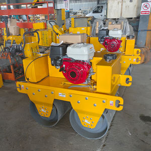 เครื่องอัดสั่นสะเทือนแบบถังคู่1ตัน2ตัน3ตันเครื่องอัดยางมะตอยดีเซลไฮดรอลิก - Product Image 6