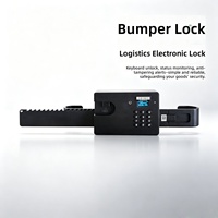 Cadenas GPS à fixation sur poteau avec alarme à distance et notification anti-effraction pour la sécurité des envois, des marchandises et des biens de valeur
