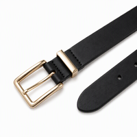 Boucles de ceinture pour hommes d'affaires, logo gravé sur mesure, alliage de zinc, métal résistant à la rouille, anti-rayures, pour ceinture en cuir