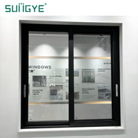 Ventana Corredera de Aluminio SUNGYE, Económica y de Calidad Premium, con Doble Vidrio Aislante y Malla Antimosquitos Integrada