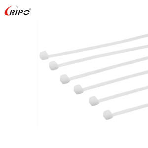 Brida de nailon RIPO, 4*300mm, blanco, 100 piezas por paquete - Product Image 5