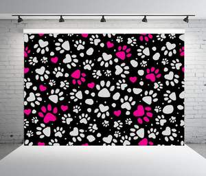 Toile <span class=keywords><strong>de</strong></span> fond à motif <span class=keywords><strong>de</strong></span> pattes <span class=keywords><strong>de</strong></span> chien, thème <span class=keywords><strong>Pat</strong></span>' <span class=keywords><strong>Patrouille</strong></span>, décorations <span class=keywords><strong>de</strong></span> fête, bannière <span class=keywords><strong>de</strong></span> table pour gâteau, anniversaire d'animal <span class=keywords><strong>de</strong></span> compagnie, baby shower - Product Image 3