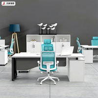 JIUSHUN Muebles de Oficina Ejecutivos de Lujo Modernos de Alta Gama, Escritorio en Forma de L para Jefe/CEO, Personalizado