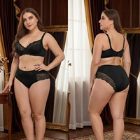 Ensemble 2 pièces sexy pour femme : soutien-gorge court côtelé de sport et sous-vêtements de bikini, respirant, doux, extensible, avec nœud à la taille, logo personnalisé, armatures, couleur unie, ODM