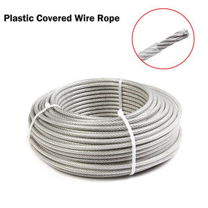 Cable de Acero Inoxidable con Lazos, Cable de Seguridad Recubierto de Vinilo con Cierre para Equipaje, Accesorios de Ferretería - Product Image 4