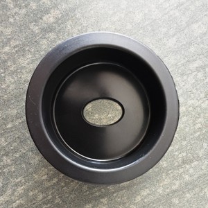 Porte-gobelet en plastique Zengxi 73 mm noir avec cendrier intégré pour utilisation au chevet - Product Image 1