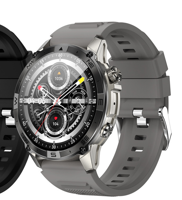 Grigio-GPS altitudine pressione Bluetooth impermeabile