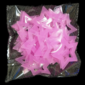 Belle Fluorescent 3D Glowing in the Dark Moon Stars Stickers muraux Décoration de la maison et cadeau - Product Image 2