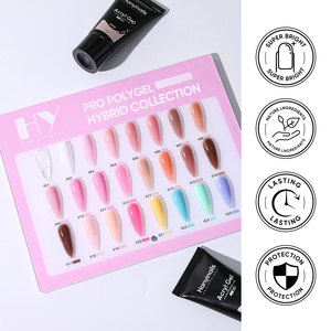 Hanyi Professional 24-Color <span class=keywords><strong>Organic</strong></span> UV/LED Tap Hybrid Acrylic Gel Nail Art <span class=keywords><strong>Kit</strong></span> Luxury Private Label <span class=keywords><strong>para</strong></span> Nail Salons Designer - Product Image 6