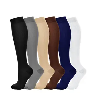 Chaussettes de Compression unisexes, accessoire médical de relaxation, prévention des varices