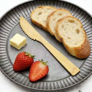 Cuchillos de Bambú 100% Compostables y Ecológicos, Cuchillo de Bambú Desechable Resistente de Longitud Regular <span class=keywords><strong>para</strong></span> Empresas de Catering de Aerolíneas - Product Image 5