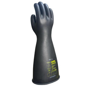 ถุงมือป้องกันไฟฟ้าแรงสูงพร้อมขอบโค้งมน ถุงมือฉนวนสำหรับงานไฟฟ้าที่มีกระแสไฟฟ้าจริง - Product Image 4