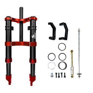 Fourche avant en aluminium MONORIM MD0 avec amortissement pneumatique pour vélo électrique <span class=keywords><strong>DYU</strong></span> <span class=keywords><strong>D3</strong></span>/D3F - Plus confortable et sûr - Product Image 3