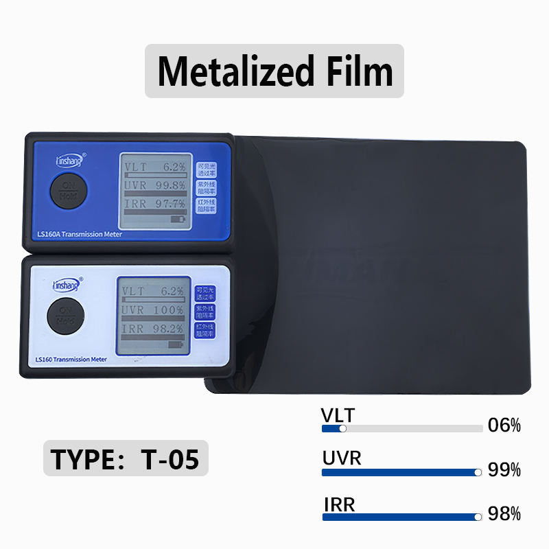 Metalizd Film IRR98%VLT5%