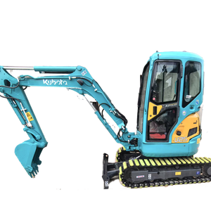รถขุดขนาดเล็ก 2 ตัน รุ่น Kubota U25 ปรับแต่งพิเศษ ได้รับการรับรอง EPA CE พร้อมหัวหนีบไฮดรอลิก เครื่องยนต์จากญี่ปุ่น ปั๊มจากญี่ปุ่น - Product Image 2