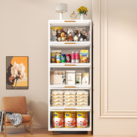 Armoire de rangement en plastique, armoire de rangement pour vêtements de bébé, armoire à tiroirs, organisateur multi-niveaux, armoire de rangement pour chambre à coucher