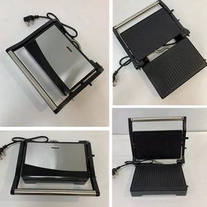 Grille de cuisson électrique professionnelle à <span class=keywords><strong>double</strong></span> nervure RSC Health, presse à <span class=keywords><strong>panini</strong></span> commerciale, machine à sandwichs PG006 - Product Image 4