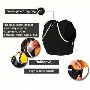 Wholesale New Mesh Unisex <b>Running</b> Vest with Zipper Closure <b>Reflective</b> Design Anti-Theft Feature for Outdoor Sports Phone Holder - Product Image 6