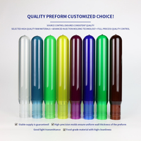 Échantillon gratuit 700G 750G 55mm col 19L 20L plastique PET 5 gallons bouteille préforme 19 litres 20 litres 5 gallons bouteille d'eau PET préforme