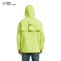 Nouveau style, design exclusif, poncho en Tyvek, écologique, séchage rapide, coupe-vent, imperméable, vêtements d'extérieur pour hommes, manteau long