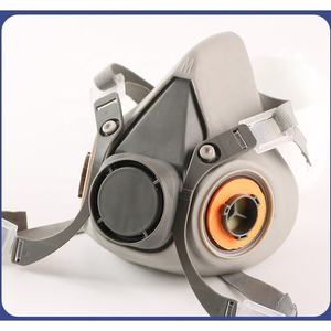 Masque à gaz chimique 6200 en gros direct usine, demi-masque respiratoire réutilisable anti-poussière pour peinture au pistolet avec filtres - Product Image 2