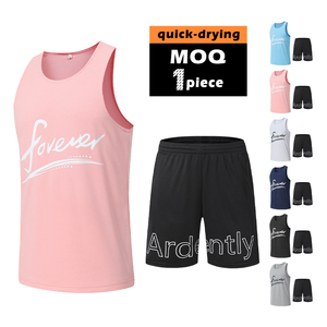 Men's Fitness Vests and Sporty Active Wear Shorts Breathable Gym Sports Activewear OEM/ODM Wholesale - Product Image 1