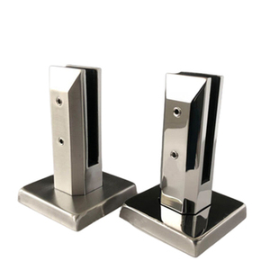 Espigas de vidrio cuadradas de acero inoxidable 304, valla para piscina, abrazadera para espiga, jardín doméstico, escaleras, balaustrada, barandilla, balcón, suelo de vidrio, almeja - Product Image 1