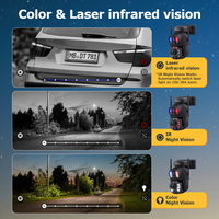 Caméra de sécurité SECTEC Wifi/4G 8MP avec zoom 50x, alimentation solaire 20W, batterie, alarme rouge et bleue, projecteur PTZ, caméra extérieure, vision nocturne
