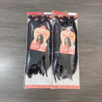 Cheveux synthétiques tressés pré-séparés de qualité supérieure 3X Spring Twist, 24 pouces, vente en gros d'usine, cheveux au crochet en vrac pour la revente