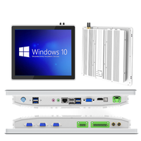 PC industriel 10,1 pouces, panneau industriel VGA IP65, matériau en aluminium, tablette tactile, kiosque avec écran LCD industriel