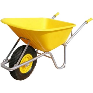 Bandeja <span class=keywords><strong>de</strong></span> plástico europea, gran oferta, <span class=keywords><strong>carretilla</strong></span> WB6414P, bandeja <span class=keywords><strong>de</strong></span> polietileno, <span class=keywords><strong>carretilla</strong></span> <span class=keywords><strong>de</strong></span> <span class=keywords><strong>mano</strong></span> resistente con marco <span class=keywords><strong>de</strong></span> acero - Product Image 6