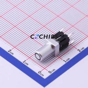 K6-6149D02 Tactile Switch Through hole Component (THT) Switch 1.6N Through Hole 18mm 50mA - Product Image 1