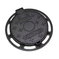 Couvercles de regard à charnières en fonte ductile 600, résistants au feu EN124 D400, sur mesure, pour accessoires d'outils de jardin