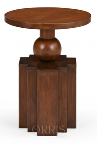 Chevet rond en bois massif au design élégant, moderne et décoratif pour appartement et école, décoration intérieure - Product Image 5