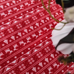 Perro de Navidad personalizado impreso 180gsm de doble cara Micro Polar tela 100% poliéster antiestático para <span class=keywords><strong>forro</strong></span> exterior - Product Image 6