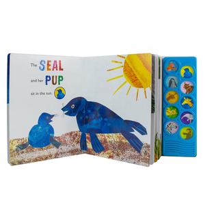 Livre sonore interactif personnalisé pour bébés avec sons d'animaux, <span class=keywords><strong>module</strong></span> sonore intégré, fabrication OEM - Product Image 5