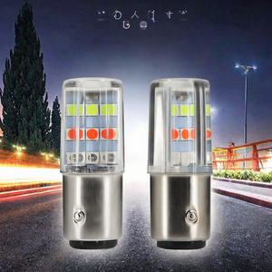 Nouvelle ampoule LED RGB 1157 22SM 12V 1.1W pour feux de freinage clignotants, feux arrière, feux de recul et feux de signalisation pour automobiles et motos - Product Image 3