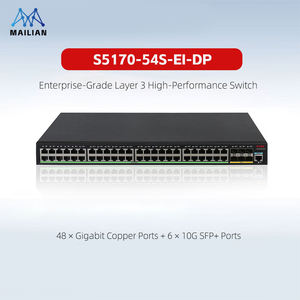 Conmutadores Ethernet Gigabit de la Serie H3C S5170-EI, Conmutador de Red Administrado de Acceso/Agrupación de Alta Confiabilidad para Empresas - Product Image 2
