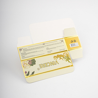 Scatole di Cartone Pieghevoli Personalizzate per Imballaggio di Creme Skincare con Chiusura a Incastro