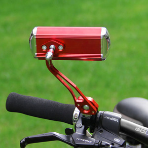 Rétroviseur de guidon de vélo réglable en alliage d'aluminium 360° °   Miroir de sécurité multi-articulé pour vélo de route et vélo électrique - Product Image 4