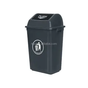 House 60 litre plastic trash can recycling bins with lids