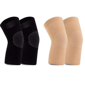 Genouillères de sport personnalisées avec logo, confortables, élastiques et compressives - Product Image 4