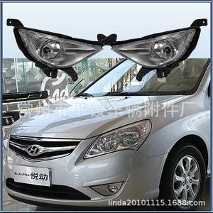 Luces Antiniebla Delanteras para Hyundai Elantra 08-10, Material de PC para Reemplazo o Reparación - Product Image 1