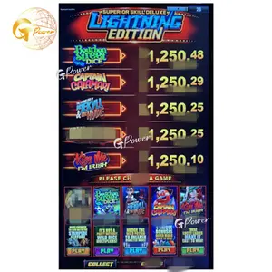 Gameroom New Preval Skill Game Light*ning Edition Board for 32inch 43inch Metal Cabinet Machine