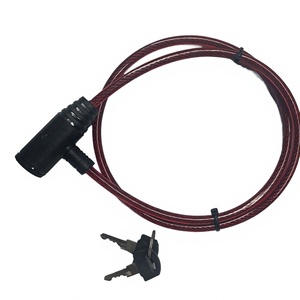 Wholesale HXC Universal PVC <b>Cable</b> <b>Lock</b> Security for Bikes Motorcycles Scooters (3.05-8x1500MM) - Product Image 3