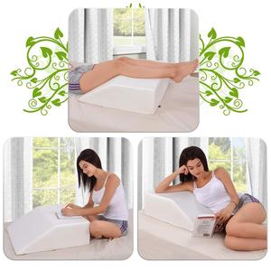 2020 nuevo elevado apoyo tela de poliéster <span class=keywords><strong>3</strong></span>.5kgs upportive elevar resto piernas almohada de cuña - Product Image 6