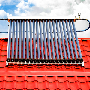Collecteur solaire à tubes évacués, <span class=keywords><strong>chauffe</strong></span>-<span class=keywords><strong>eau</strong></span> solaire à tubes thermiques durable 300L pour installation résidentielle et extérieure - Product Image 4