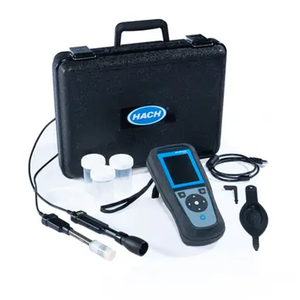 Electrodo portátil HACH LEV015.80.42005 para pH de gel y oxígeno disuelto con cable de 1m, reconocimiento automático de buffer y retroiluminación - Product Image 1