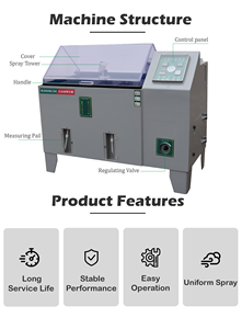 เครื่องทดสอบการกัดกร่อนของหมอกเกลือ CZ-60A เครื่องทดสอบสเปรย์เกลืออุตสาหกรรมห้องผู้สูงอายุ - Product Image 6